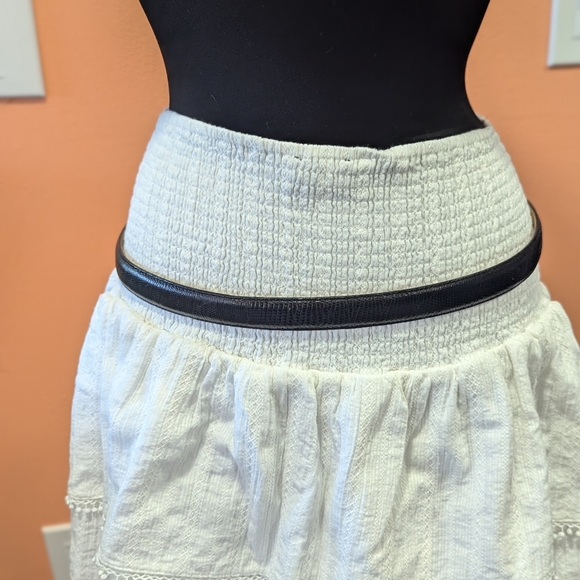 Vintage 90s Brighton Museum Belt XL Black Whimsigoth Coin Bohemian Leather - Picture 3 of 16